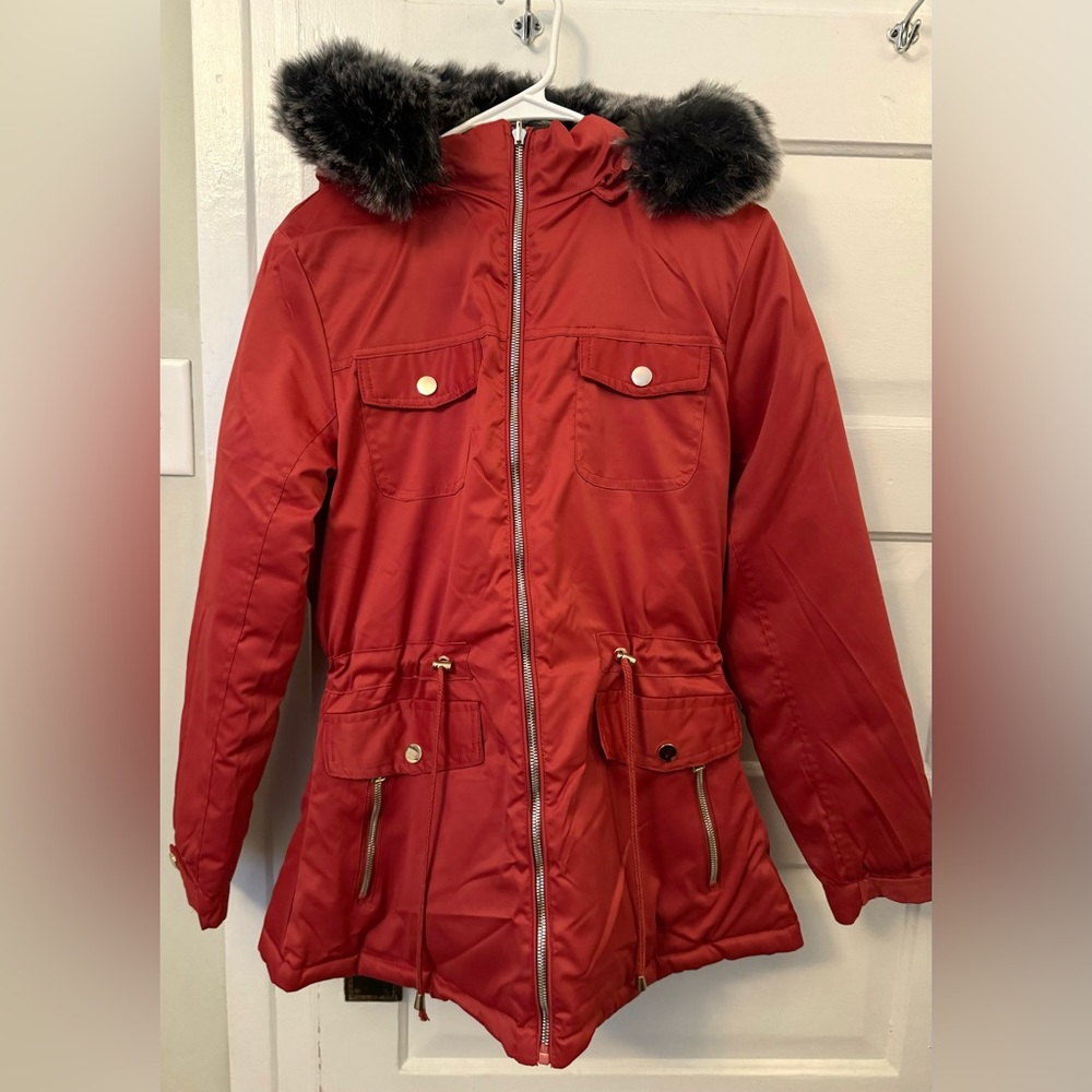Large Women’s Brick/Red Jacket